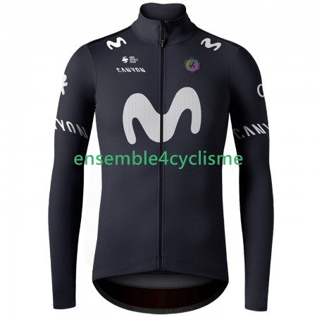 Maillot Cyclisme Manches Longues Movistar Team 2025 Maillot Cyclisme Manches Longues Movistar Team 2025